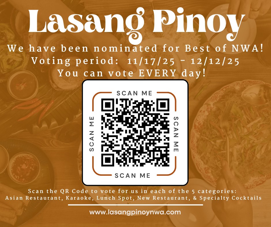 We have been nominated for Best of NWA! Voting period: 11/17/25 - 12/12/25 You can vote EVERY day!